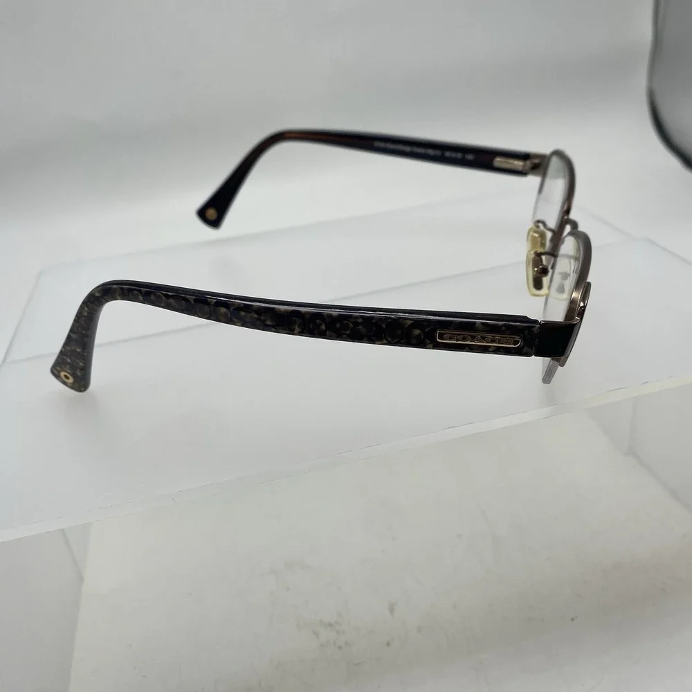 Coach Eyeglasses Women FRAMES ONLY HC 5053 Eulalia 50-18-140 Sand Beige 215